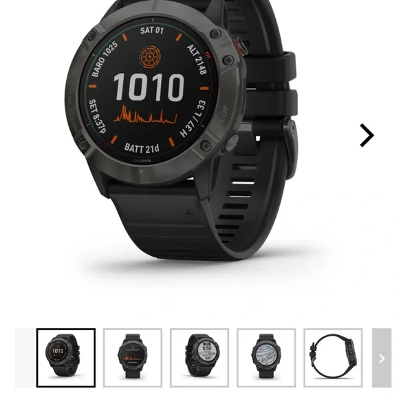 Garmin Fenix 6x pro Solar 51mm titanium